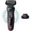 Електробритва Braun Series 5 51-R1200s чорно-червона [97327] - мініатюра 3