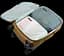 Дорожня сумка Thule Clean/Dirty Packing Cube TCCD-201 Pond Gray (7121852) - мініатюра 6