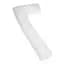 Подушка для вагітних та відпочинку MirSon Г-подібна №5003 Color Line Stripe White 140х40х20 см біла (2200010969542) - мініатюра 2