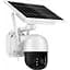 Камера відеоспостереження вулична XPRO 4G Solar Camera ICSEE 3MP FHD містить шість батарей 18650 12 із сонячною панеллю чорна (MER-15336_5214) - мініатюра 1