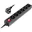 Фільтр живлення REAL-EL RS-6 Protect M 1.8м Black (EL122300032) - мініатюра 1