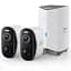 Камера відеоспостереження Baseus Security N1 Outdoor Camera 2k 2-cam Kit 145° 16Gb eMMC - мініатюра 1