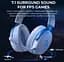 Беспроводные игровые наушники GamePro HSW-191-WHB Asgard Skadi Wireless 7.1 White-Blue - миниатюра 10