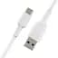 Кабель Belkin Boost Up Charge USB-A to USB-C 1m White (CAB001BT1MWH) [158816] - миниатюра 4