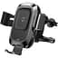Автотримач Baseus Smart Vehicle Bracket Wireless Charger чорний WXZN-01 - мініатюра 1