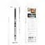 Стилус Hoco GM110 Transparent Explore Series active pad dedicated capacitive pen transparent чорний - мініатюра 2