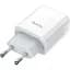 Зарядний пристрій Hoco C72A Glorious (1USB, 2.1А) White (6931474713018) + кабель Type-C - мініатюра 6