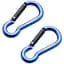 Брелок-карабін Munkees 3236 Pear 6х60 мм пара Dark Blue (1012-3236-DB) - мініатюра 1