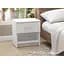 Тумба приліжкова Moreli Forte Tilda 410x386x292 мм білий (id27-0000-25-white) - мініатюра 1