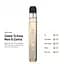 Под-система Vaporesso XROS PRO 2 30W Pod 2000mAh 3ml електронна сигарета Kit Glittering Black (18821) - мініатюра 3