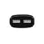 Мережевий зарядний пристрій 2USB Hoco C12 2.4A Black + USB Cable iPhone 6 - мініатюра 4