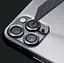 Защитное стекло на камеру DK Lens Metal Ring Eagle Eye для Apple iPhone 11 Pro 015724 black - миниатюра 4