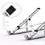 Підставка для ноутбука WIWU s400 Laptop stand срібляста - мініатюра 5