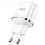 Сетевое зарядное устройство Hoco N4 Aspiring 2USB 2.4A micro-USB Белый - миниатюра 3