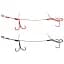 Оснастка Savage Gear Carbon 49 Double Stinger #1/0 11.5cm 16kg (2 шт/уп.) - миниатюра 1