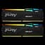 Оперативна пам'ять Kingston Fury 64GB (2x32GB) DDR5 5600MHz Beast RGB Black (KF556C36BBEAK2-64) - мініатюра 1