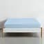Простынь Cosas на резинке в детскую кроватку 60х120 light blue starfall, голубой (StarFall_LightBlue_120) - миниатюра 2