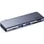 USB-хаб Baseus Harmonica Five-in-one HUB Adapter Grey (CAHUB-K0G) [72625] - мініатюра 1