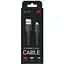 Кабель 2E USB-A - microUSB Glow 1m Black - мініатюра 2