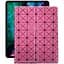 Чехол StatusCASE из экокожи для планшета Apple iPad Pro 12,9 2020 Розовый ромб - миниатюра 1