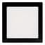 Панель LED накладная BLACK LUSF SQ-18C 4000K 18W квадрат (210*210*28)  - мініатюра 1