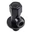 Кран кульовий кутовий Q Professional 1/2″X1/2″ NV-QP888 Black 000025136 - мініатюра 3