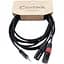 Комутаційний кабель mini Jack 3,5 stereo — 2x XLR Male 3 м Cordial EY 3 WMM - мініатюра 1