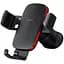 Холдер Baseus Metal Age 2 Gravity Car Mount Air Outlet Version Чорний - мініатюра 1