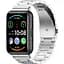 Ремінець DK для Huawei Watch Fit 2 Metal Fitlink Steel Watch Band (сріблястий) - мініатюра 3
