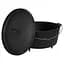 Казан з кришкою Bo-Camp Dutch Oven Cast Iron 31 cm/7.1 L Black (2122415) - мініатюра 2