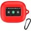 Чохол-накладка DK для JBL Live Flex 3 | Silicone Candy Friendly з карабіном (red) - мініатюра 1