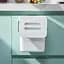 Відро для сміття MBM My Home з кришкою 3 л біле (BIN-11 3L WHITE/ANTHRACITE) - мініатюра 9