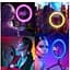 Селфі-лампа LED кільцева 45 см MJ18 RGB+ штатив - мініатюра 5