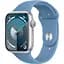 Смарт-часы Apple Watch Series 9 GPS 45mm Silver Aluminum Case with Blue Sport Band M/L [MR9E3] Б/У [166615] - миниатюра 1