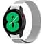 Ремінець для Samsung Galaxy Watch 4 44mm - Сріблястий Watchbands Milanese Loop ширина кріплення 20мм металевий (WB00S4MMILANESE4SILVER444) - мініатюра 1