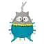 Іграшка м'яка Pastel Friends Canpol babies 68/067_tur з елементами, що шелестять - мініатюра 1