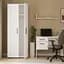 Шафа гардеробна з трубою ОП-902 Orange-Line 700х550х1825 Білий - мініатюра 3
