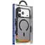 TPU+PC чохол Blueo Skin Friendly Frosted with MagSafe для Apple iPhone 17 Pro (6.3) Чорний / Black - мініатюра 3