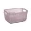 Корзина Violet House Виолетта Powder, 5 л, розовый (1008 Виолетта POW б/кр. 5 л) - миниатюра 1