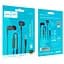 Дротові навушники Hoco M124 Wide universal earphones with microphone, 3.5mm, 1.2m, black - мініатюра 4