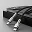 Кабель Baseus Cafule Metal Cable Type-C to Lightning PD 20W 1m CATLJK-A01 Black - мініатюра 2