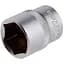 Головка торцевая шестигранная Intertool 22 мм x 1/2" матовая - миниатюра 1