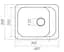 Кухонная мойка Platinum 4050 KORRADO (SP000025143) - миниатюра 5