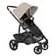 Прогулянкова коляска Uppababy Cruz V2 - LIAM +люлька Uppababy Carrycot-Stella Grey Brushed Melange Silver Frame - мініатюра 2