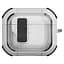 Футляр протиударний Locking Button для навушників Airpods 4 White - мініатюра 1