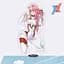 Акриловая фигурка Darling in the Franxx 002 Милый во Франксе 002 AS DINF 02 - миниатюра 1
