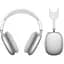 Навушники Hoco Bluetooth W65 Plus Happy ANC BT headphones сріблясті - мініатюра 1