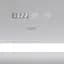 Дзеркало Qtap Mideya 700x800 з LED-підсвічуванням Touch, з антизапотіванням, з годинником, диммером яскравості QT2078DCF7080W - мініатюра 5