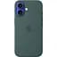 Чохол Apple Silicone Case with MagSafe для iPhone 16 Lake Green (MYY83ZM/A) [116207] - мініатюра 1