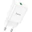 Мережевий зарядний пристрій Hoco N26 QC3.0 White [124998] - мініатюра 1